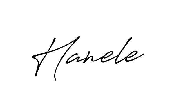 The best way (Antro_Vectra_Bolder) to make a short signature is to pick only two or three words in your name. The name Hanele include a total of six letters. For converting this name. Hanele signature style 7 images and pictures png