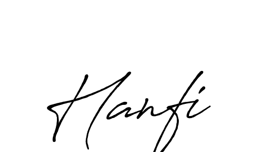 You should practise on your own different ways (Antro_Vectra_Bolder) to write your name (Hanfi) in signature. don't let someone else do it for you. Hanfi signature style 7 images and pictures png