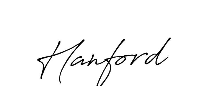 Create a beautiful signature design for name Hanford. With this signature (Antro_Vectra_Bolder) fonts, you can make a handwritten signature for free. Hanford signature style 7 images and pictures png