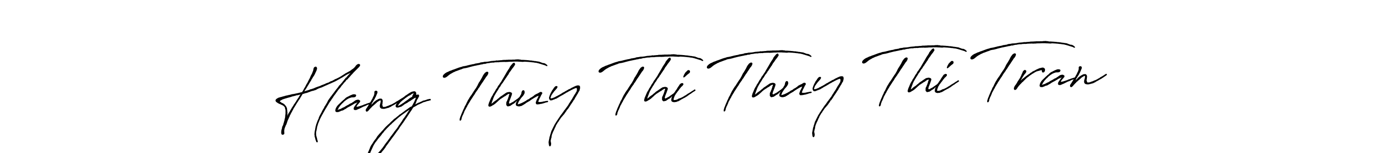 Make a beautiful signature design for name Hang Thuy Thi Thuy Thi Tran. Use this online signature maker to create a handwritten signature for free. Hang Thuy Thi Thuy Thi Tran signature style 7 images and pictures png