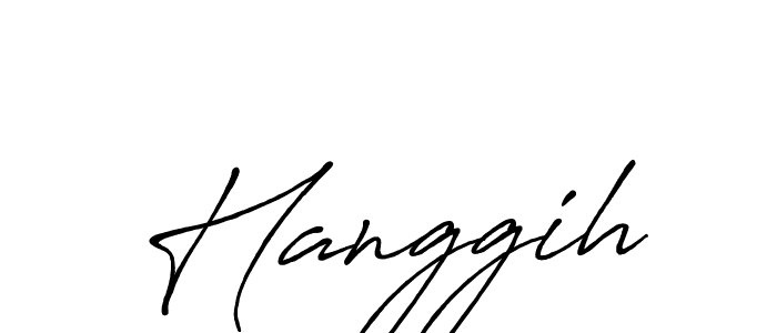 if you are searching for the best signature style for your name Hanggih. so please give up your signature search. here we have designed multiple signature styles  using Antro_Vectra_Bolder. Hanggih signature style 7 images and pictures png
