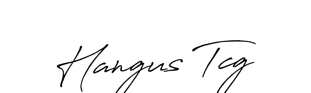 Once you've used our free online signature maker to create your best signature Antro_Vectra_Bolder style, it's time to enjoy all of the benefits that Hangus Tcg name signing documents. Hangus Tcg signature style 7 images and pictures png