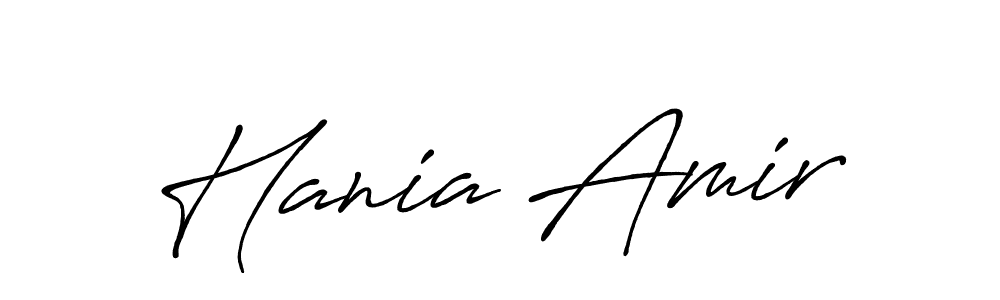 Antro_Vectra_Bolder is a professional signature style that is perfect for those who want to add a touch of class to their signature. It is also a great choice for those who want to make their signature more unique. Get Hania Amir name to fancy signature for free. Hania Amir signature style 7 images and pictures png