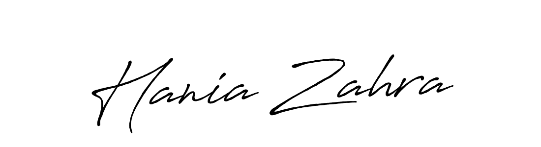 Also we have Hania Zahra name is the best signature style. Create professional handwritten signature collection using Antro_Vectra_Bolder autograph style. Hania Zahra signature style 7 images and pictures png