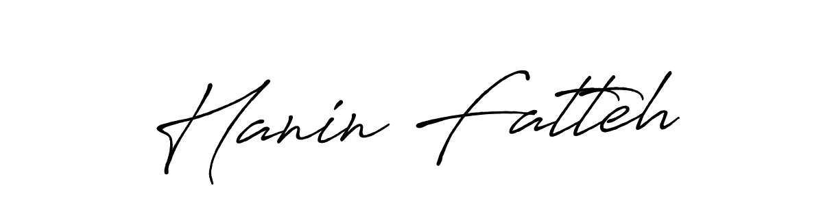 See photos of Hanin Fatteh official signature by Spectra . Check more albums & portfolios. Read reviews & check more about Antro_Vectra_Bolder font. Hanin Fatteh signature style 7 images and pictures png