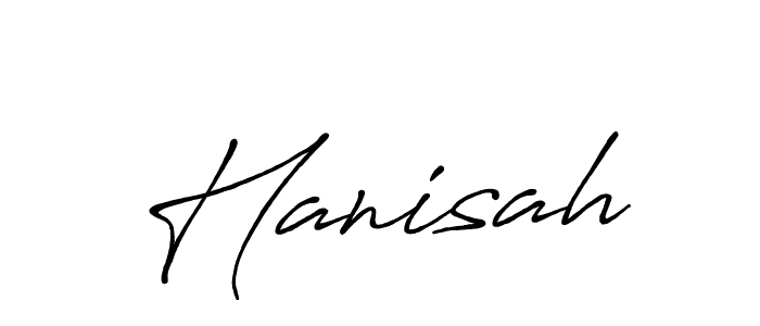 Also You can easily find your signature by using the search form. We will create Hanisah name handwritten signature images for you free of cost using Antro_Vectra_Bolder sign style. Hanisah signature style 7 images and pictures png