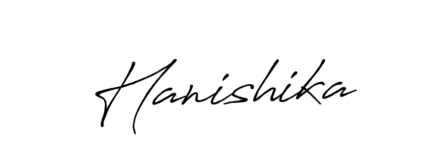 Similarly Antro_Vectra_Bolder is the best handwritten signature design. Signature creator online .You can use it as an online autograph creator for name Hanishika. Hanishika signature style 7 images and pictures png