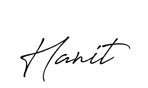 It looks lik you need a new signature style for name Hanit. Design unique handwritten (Antro_Vectra_Bolder) signature with our free signature maker in just a few clicks. Hanit signature style 7 images and pictures png
