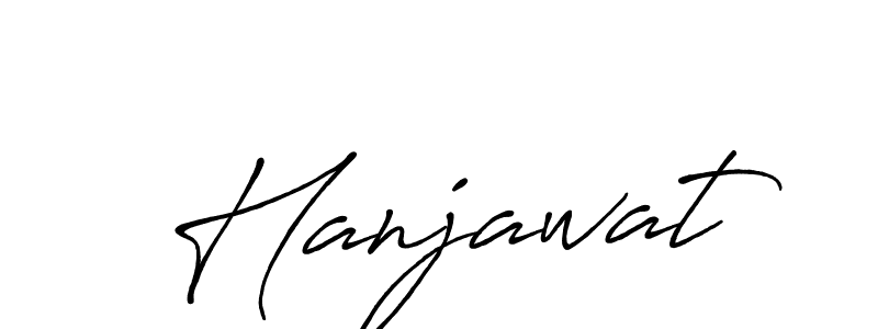 Create a beautiful signature design for name Hanjawat. With this signature (Antro_Vectra_Bolder) fonts, you can make a handwritten signature for free. Hanjawat signature style 7 images and pictures png