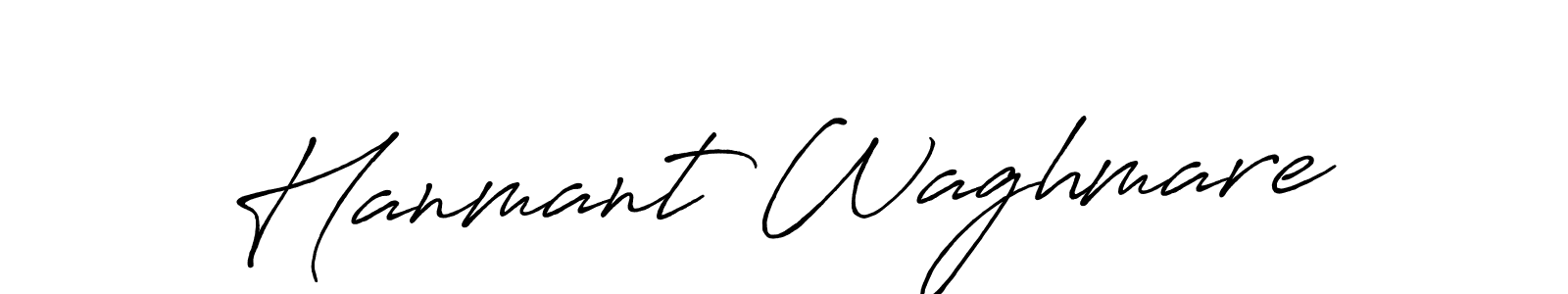 It looks lik you need a new signature style for name Hanmant Waghmare. Design unique handwritten (Antro_Vectra_Bolder) signature with our free signature maker in just a few clicks. Hanmant Waghmare signature style 7 images and pictures png