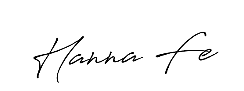 The best way (Antro_Vectra_Bolder) to make a short signature is to pick only two or three words in your name. The name Hanna Fe include a total of six letters. For converting this name. Hanna Fe signature style 7 images and pictures png