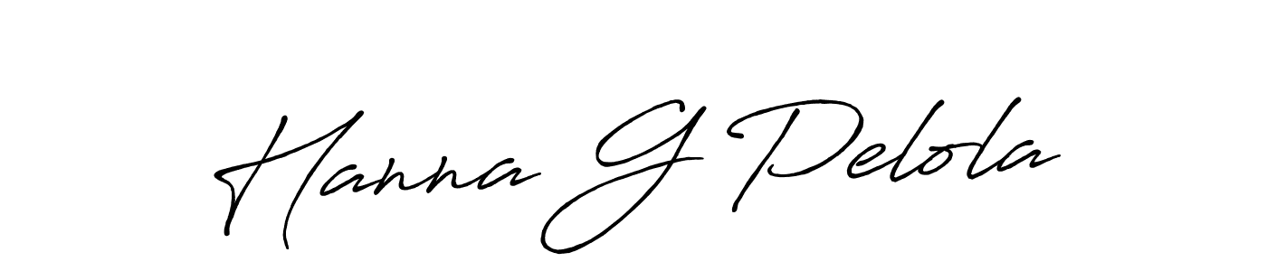 You can use this online signature creator to create a handwritten signature for the name Hanna G Pelola. This is the best online autograph maker. Hanna G Pelola signature style 7 images and pictures png