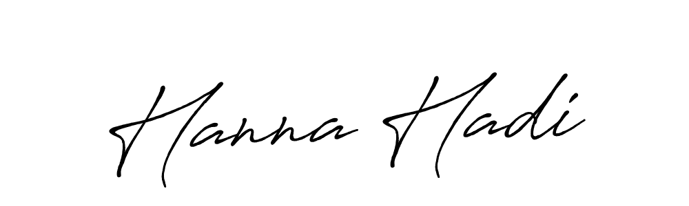 Similarly Antro_Vectra_Bolder is the best handwritten signature design. Signature creator online .You can use it as an online autograph creator for name Hanna Hadi. Hanna Hadi signature style 7 images and pictures png