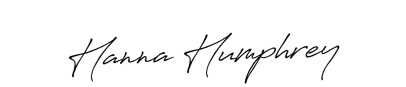 Also we have Hanna Humphrey name is the best signature style. Create professional handwritten signature collection using Antro_Vectra_Bolder autograph style. Hanna Humphrey signature style 7 images and pictures png