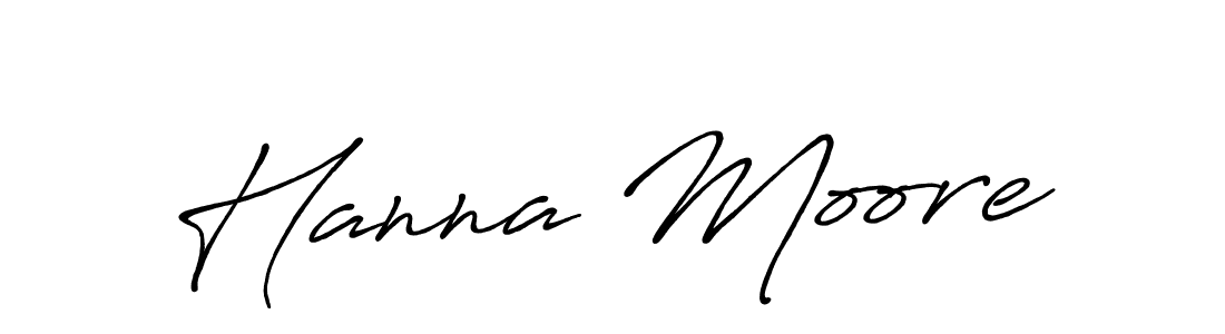 Use a signature maker to create a handwritten signature online. With this signature software, you can design (Antro_Vectra_Bolder) your own signature for name Hanna Moore. Hanna Moore signature style 7 images and pictures png