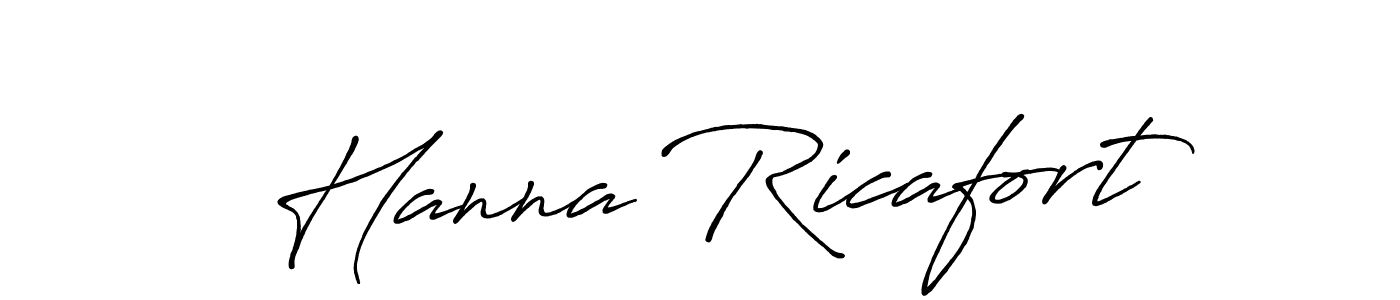 if you are searching for the best signature style for your name Hanna Ricafort. so please give up your signature search. here we have designed multiple signature styles  using Antro_Vectra_Bolder. Hanna Ricafort signature style 7 images and pictures png
