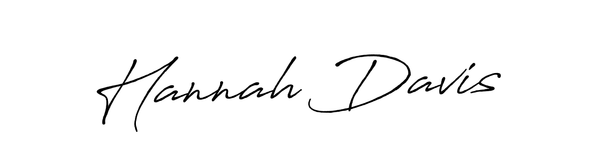 How to make Hannah Davis signature? Antro_Vectra_Bolder is a professional autograph style. Create handwritten signature for Hannah Davis name. Hannah Davis signature style 7 images and pictures png