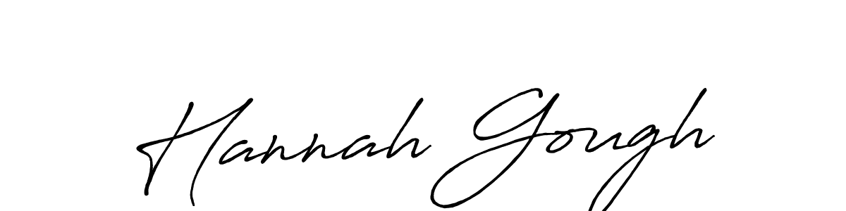 Make a beautiful signature design for name Hannah Gough. Use this online signature maker to create a handwritten signature for free. Hannah Gough signature style 7 images and pictures png