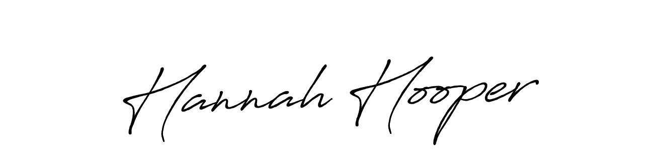 Also we have Hannah Hooper name is the best signature style. Create professional handwritten signature collection using Antro_Vectra_Bolder autograph style. Hannah Hooper signature style 7 images and pictures png