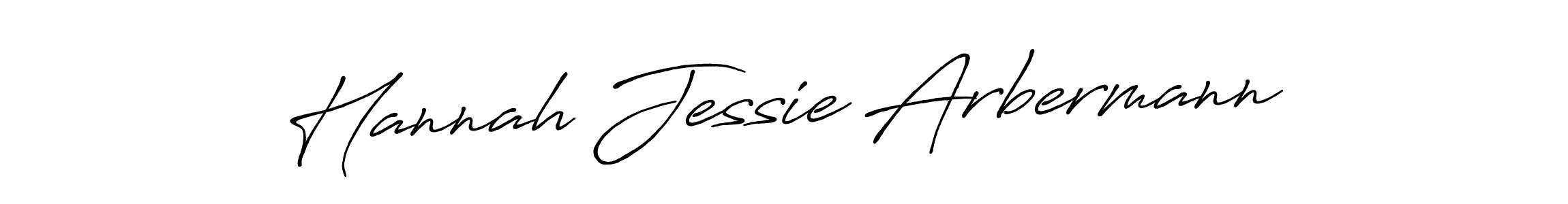 How to make Hannah Jessie Arbermann signature? Antro_Vectra_Bolder is a professional autograph style. Create handwritten signature for Hannah Jessie Arbermann name. Hannah Jessie Arbermann signature style 7 images and pictures png