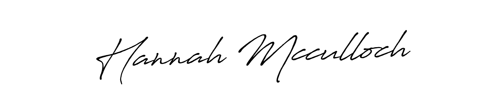 How to make Hannah Mcculloch signature? Antro_Vectra_Bolder is a professional autograph style. Create handwritten signature for Hannah Mcculloch name. Hannah Mcculloch signature style 7 images and pictures png