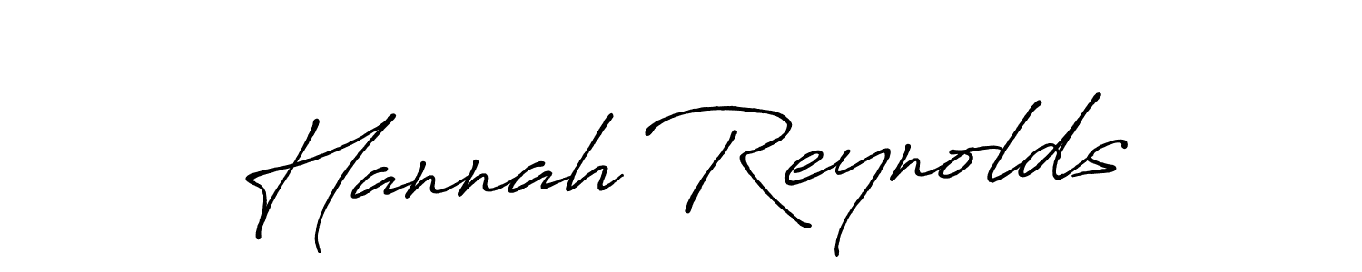 How to make Hannah Reynolds signature? Antro_Vectra_Bolder is a professional autograph style. Create handwritten signature for Hannah Reynolds name. Hannah Reynolds signature style 7 images and pictures png