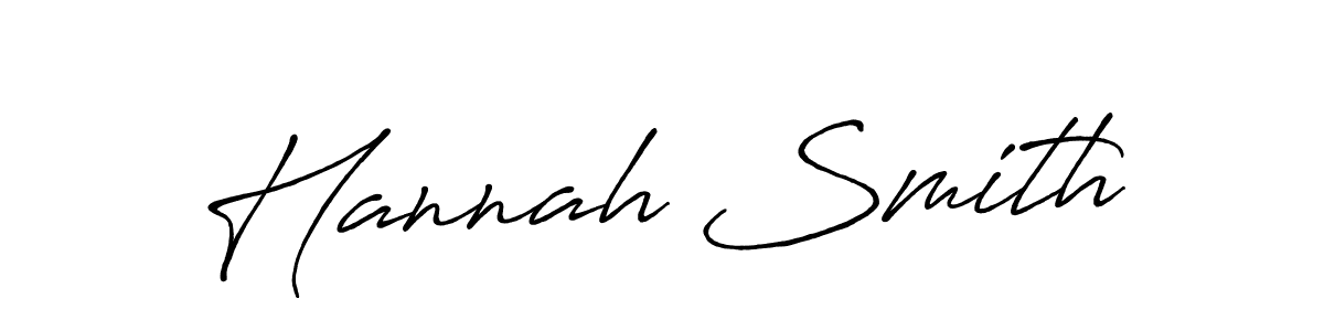 It looks lik you need a new signature style for name Hannah Smith. Design unique handwritten (Antro_Vectra_Bolder) signature with our free signature maker in just a few clicks. Hannah Smith signature style 7 images and pictures png