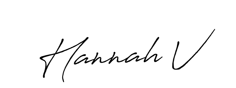 Antro_Vectra_Bolder is a professional signature style that is perfect for those who want to add a touch of class to their signature. It is also a great choice for those who want to make their signature more unique. Get Hannah V name to fancy signature for free. Hannah V signature style 7 images and pictures png