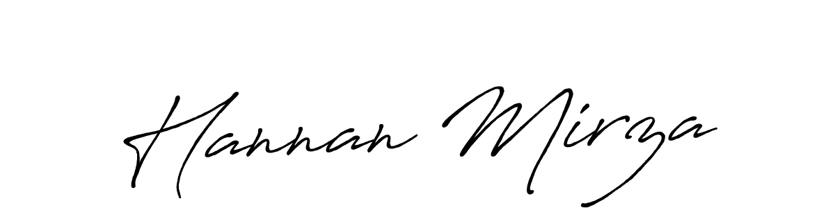 The best way (Antro_Vectra_Bolder) to make a short signature is to pick only two or three words in your name. The name Hannan Mirza include a total of six letters. For converting this name. Hannan Mirza signature style 7 images and pictures png