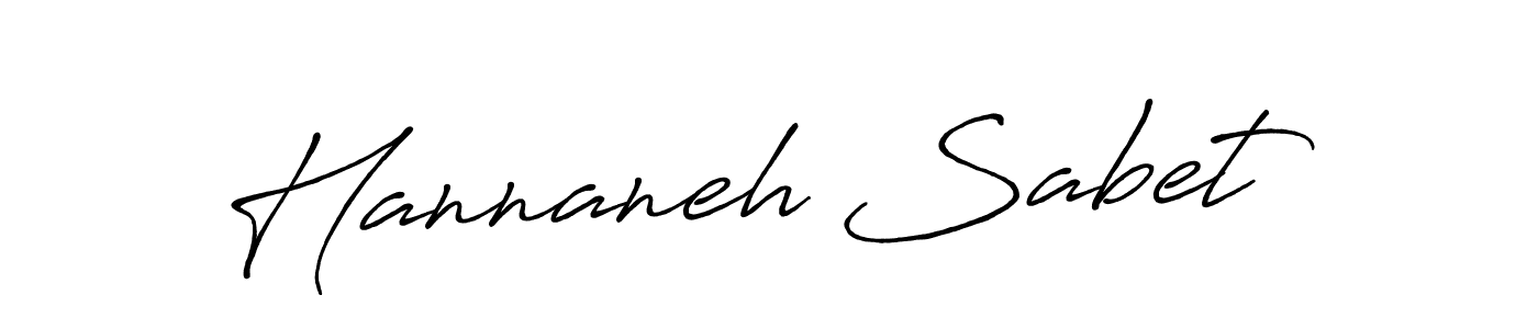 Use a signature maker to create a handwritten signature online. With this signature software, you can design (Antro_Vectra_Bolder) your own signature for name Hannaneh Sabet. Hannaneh Sabet signature style 7 images and pictures png