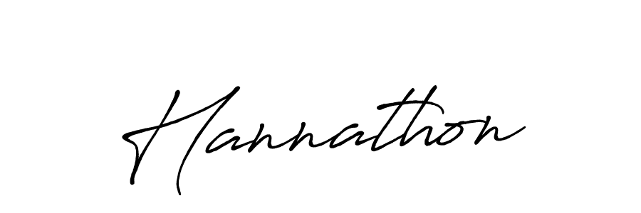 Hannathon stylish signature style. Best Handwritten Sign (Antro_Vectra_Bolder) for my name. Handwritten Signature Collection Ideas for my name Hannathon. Hannathon signature style 7 images and pictures png