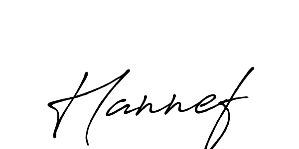 How to make Hannef name signature. Use Antro_Vectra_Bolder style for creating short signs online. This is the latest handwritten sign. Hannef signature style 7 images and pictures png