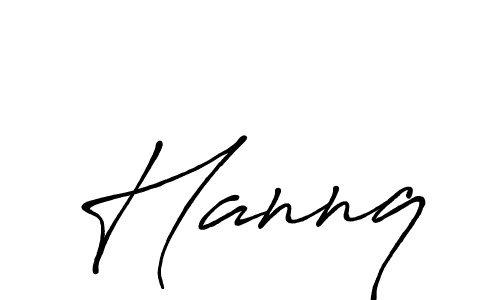 Make a beautiful signature design for name Hannq. Use this online signature maker to create a handwritten signature for free. Hannq signature style 7 images and pictures png