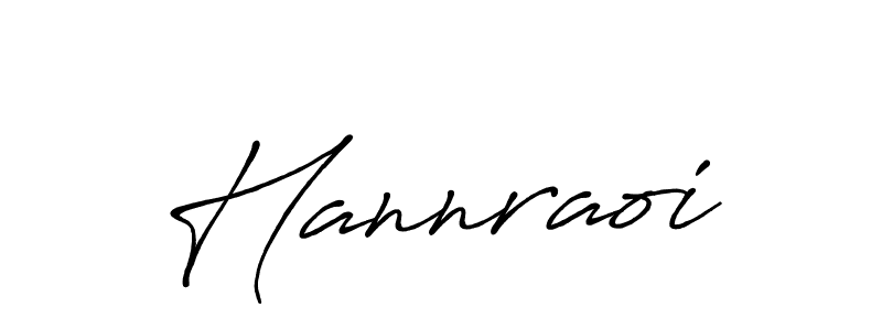 How to make Hannraoi name signature. Use Antro_Vectra_Bolder style for creating short signs online. This is the latest handwritten sign. Hannraoi signature style 7 images and pictures png