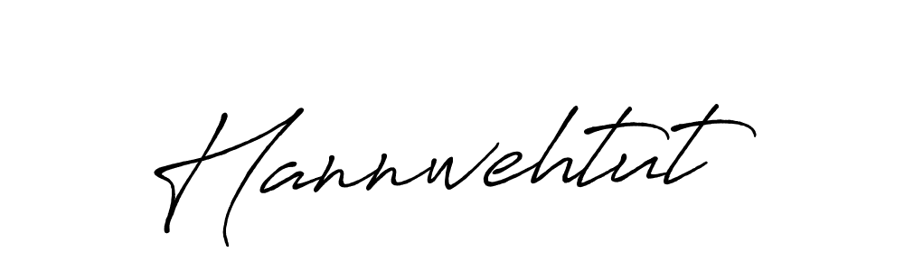 How to make Hannwehtut name signature. Use Antro_Vectra_Bolder style for creating short signs online. This is the latest handwritten sign. Hannwehtut signature style 7 images and pictures png