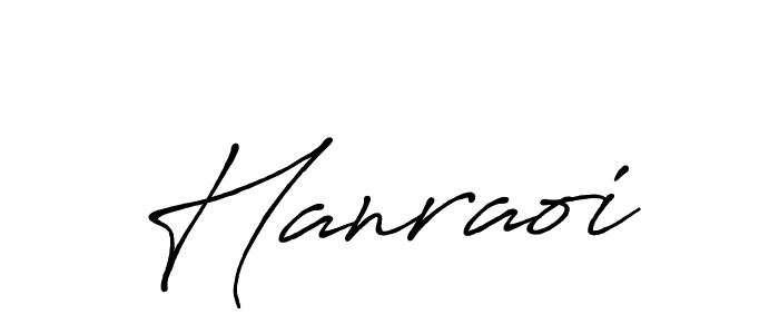 Create a beautiful signature design for name Hanraoi. With this signature (Antro_Vectra_Bolder) fonts, you can make a handwritten signature for free. Hanraoi signature style 7 images and pictures png