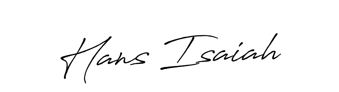 This is the best signature style for the Hans Isaiah name. Also you like these signature font (Antro_Vectra_Bolder). Mix name signature. Hans Isaiah signature style 7 images and pictures png