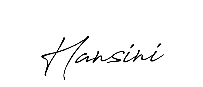 The best way (Antro_Vectra_Bolder) to make a short signature is to pick only two or three words in your name. The name Hansini include a total of six letters. For converting this name. Hansini signature style 7 images and pictures png