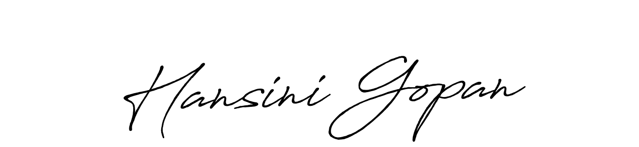 This is the best signature style for the Hansini Gopan name. Also you like these signature font (Antro_Vectra_Bolder). Mix name signature. Hansini Gopan signature style 7 images and pictures png