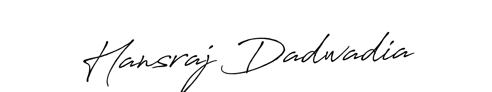 Here are the top 10 professional signature styles for the name Hansraj Dadwadia. These are the best autograph styles you can use for your name. Hansraj Dadwadia signature style 7 images and pictures png