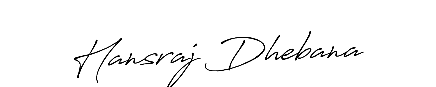 Also You can easily find your signature by using the search form. We will create Hansraj Dhebana name handwritten signature images for you free of cost using Antro_Vectra_Bolder sign style. Hansraj Dhebana signature style 7 images and pictures png