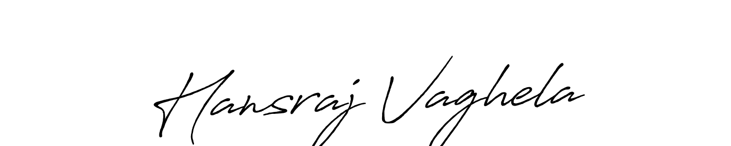 Antro_Vectra_Bolder is a professional signature style that is perfect for those who want to add a touch of class to their signature. It is also a great choice for those who want to make their signature more unique. Get Hansraj Vaghela name to fancy signature for free. Hansraj Vaghela signature style 7 images and pictures png