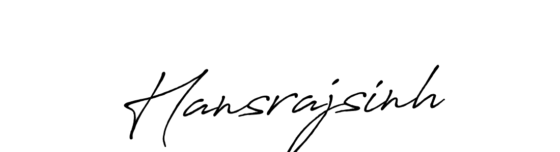 How to make Hansrajsinh name signature. Use Antro_Vectra_Bolder style for creating short signs online. This is the latest handwritten sign. Hansrajsinh signature style 7 images and pictures png