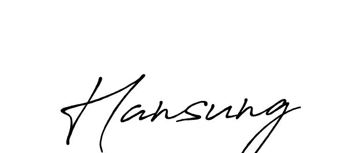 Here are the top 10 professional signature styles for the name Hansung. These are the best autograph styles you can use for your name. Hansung signature style 7 images and pictures png