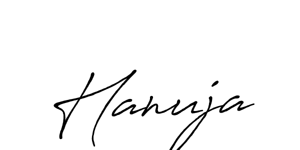 Here are the top 10 professional signature styles for the name Hanuja. These are the best autograph styles you can use for your name. Hanuja signature style 7 images and pictures png