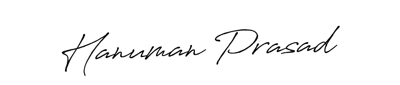 Create a beautiful signature design for name Hanuman Prasad. With this signature (Antro_Vectra_Bolder) fonts, you can make a handwritten signature for free. Hanuman Prasad signature style 7 images and pictures png