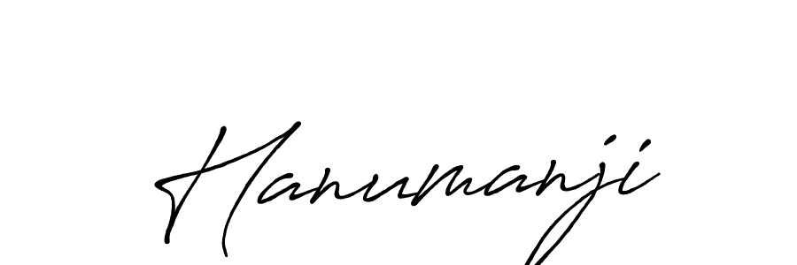 Hanumanji stylish signature style. Best Handwritten Sign (Antro_Vectra_Bolder) for my name. Handwritten Signature Collection Ideas for my name Hanumanji. Hanumanji signature style 7 images and pictures png