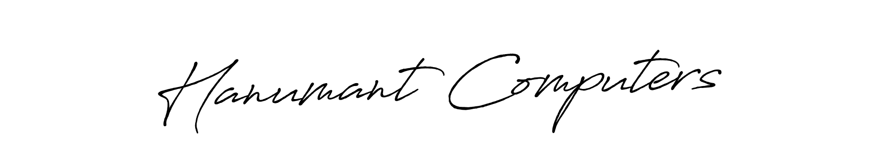 This is the best signature style for the Hanumant Computers name. Also you like these signature font (Antro_Vectra_Bolder). Mix name signature. Hanumant Computers signature style 7 images and pictures png