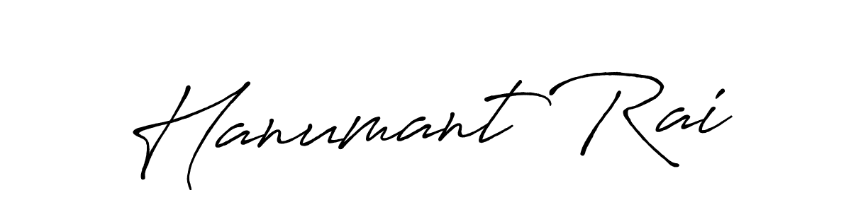 Also we have Hanumant Rai name is the best signature style. Create professional handwritten signature collection using Antro_Vectra_Bolder autograph style. Hanumant Rai signature style 7 images and pictures png