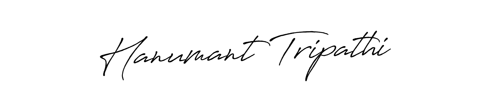 Hanumant Tripathi stylish signature style. Best Handwritten Sign (Antro_Vectra_Bolder) for my name. Handwritten Signature Collection Ideas for my name Hanumant Tripathi. Hanumant Tripathi signature style 7 images and pictures png